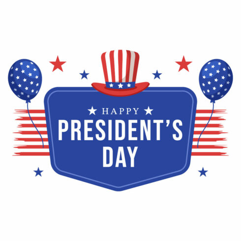 Happy Presidents Day Illustration cover image.