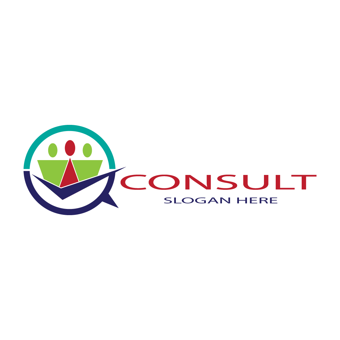 Consulting Logo created by SM Design.