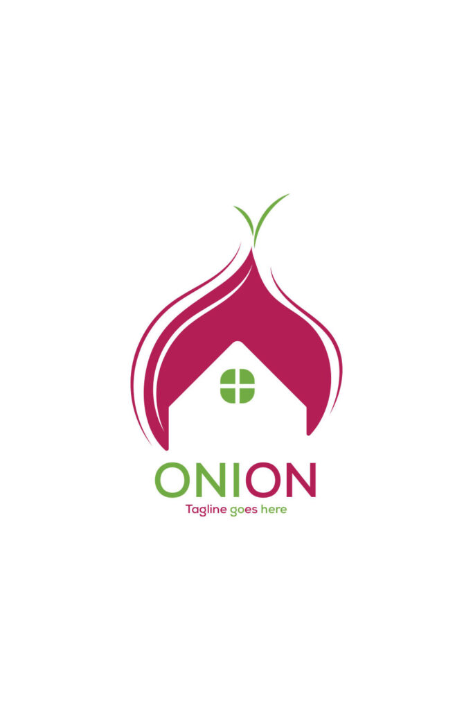 Creative and Unique Onion Logo Design - MasterBundles