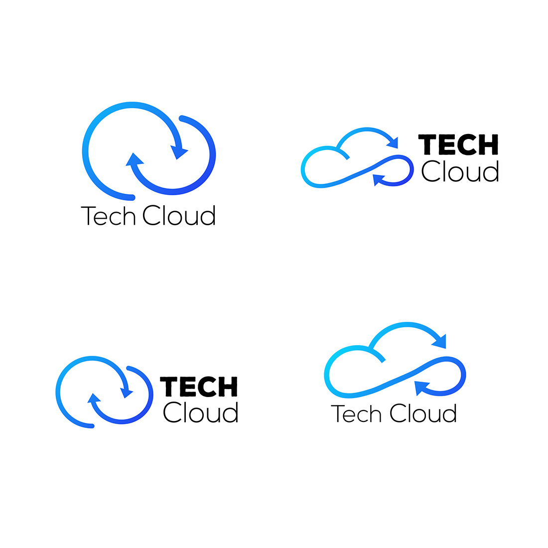 Tech Cloud Logo-Pack created by MabdyManan.