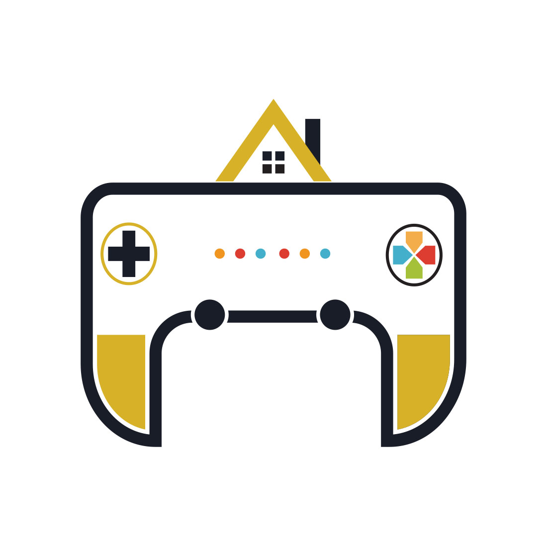 Gaming House Logo presentation.