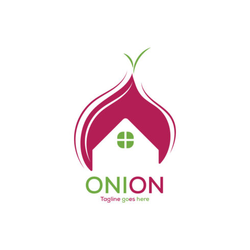 Creative and Unique Onion Logo Design presentation.