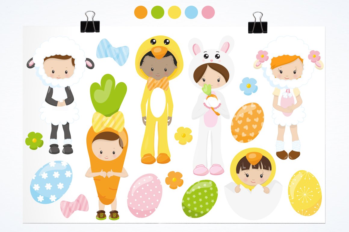 Easter costumes collection.