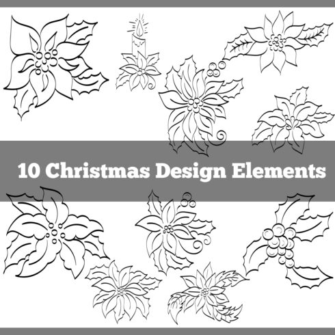 Christmas Quotes Design Elements cover image.