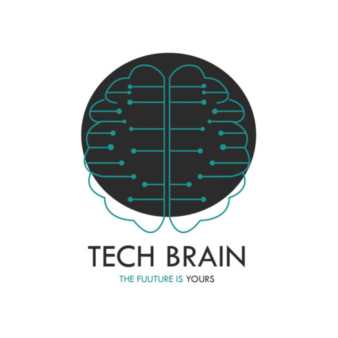 Tech Brain Logo Design presentation.