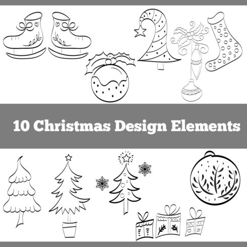 Christmas Quotes Design Elements - main image preview.