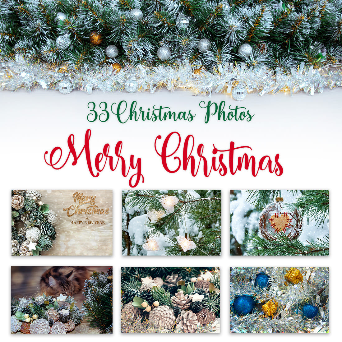 Christmas Photos and Backgrounds Set cover image.