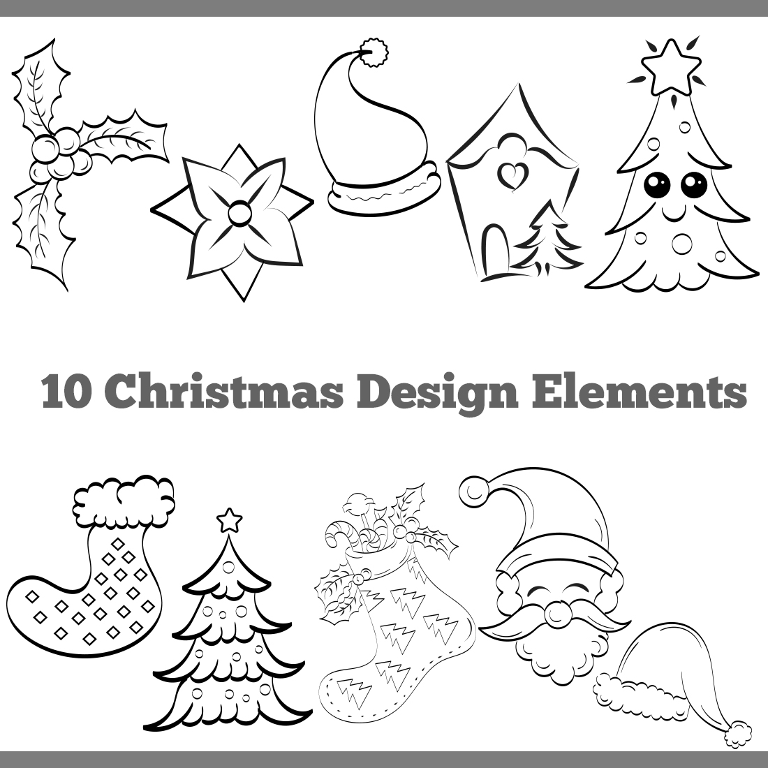 A selection of irresistible hand-drawn images on the New Year theme.
