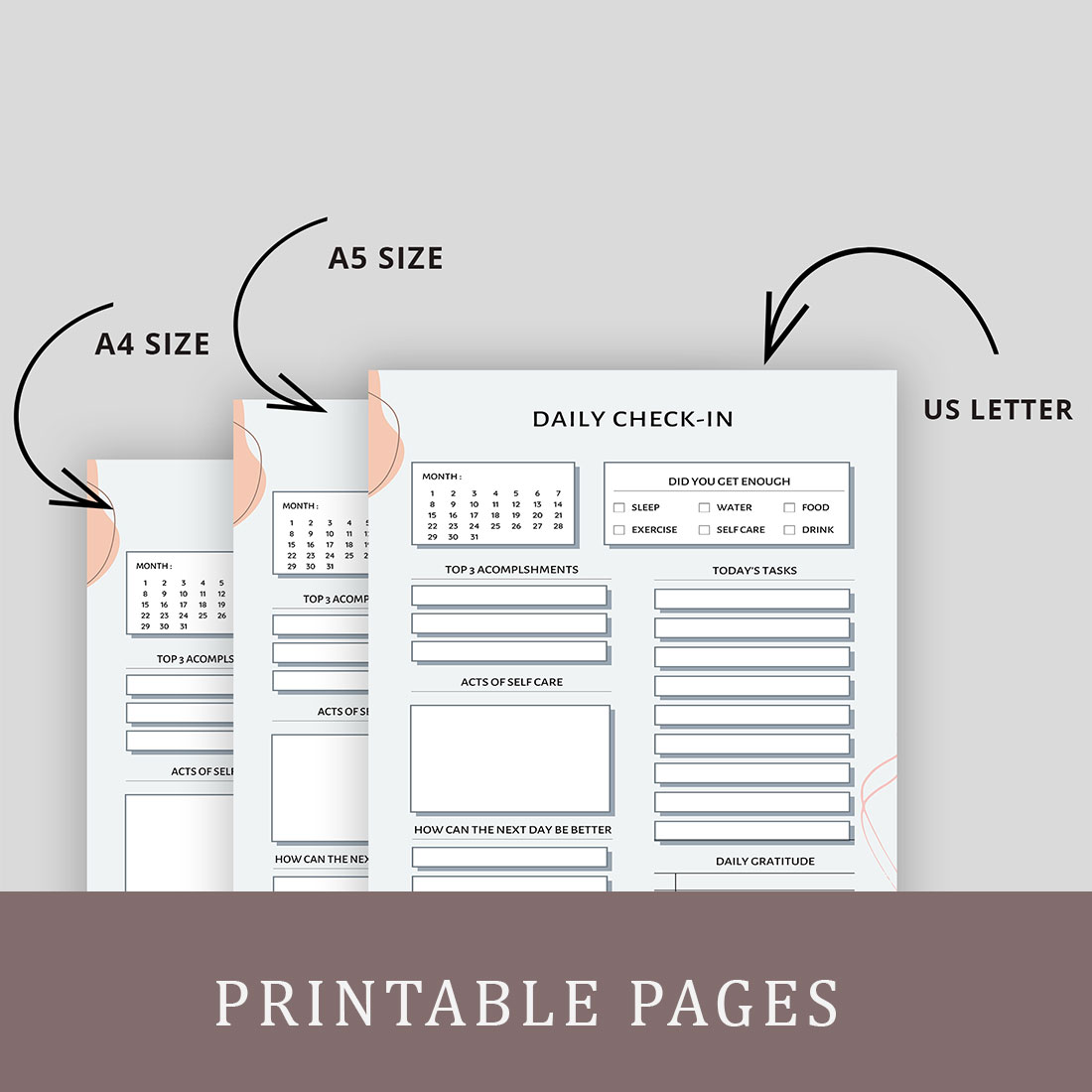 Printable Planner Bundle Vol.21 created by Kiron Kumar.
