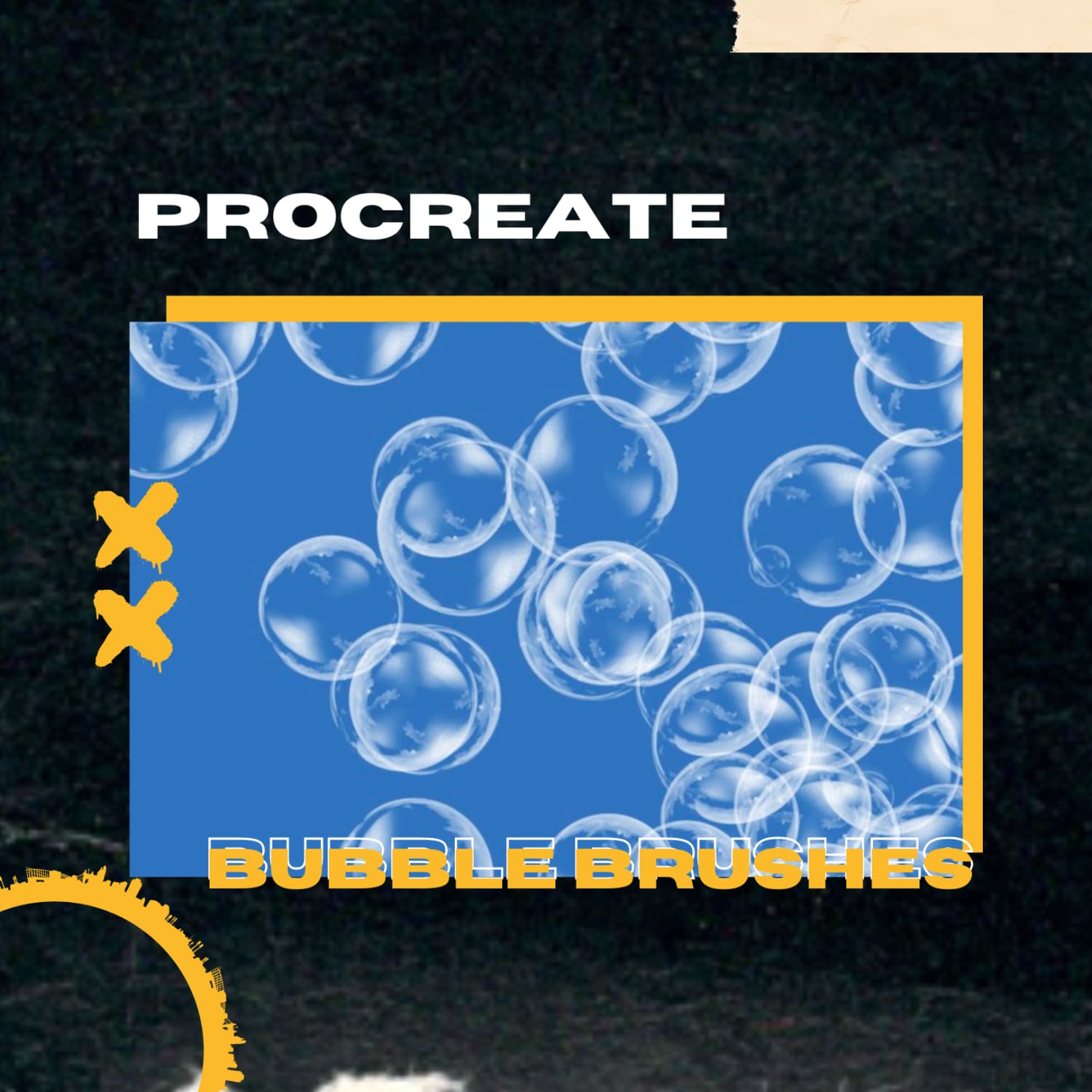 Free anime bubble brushset(for Procreate 5)!