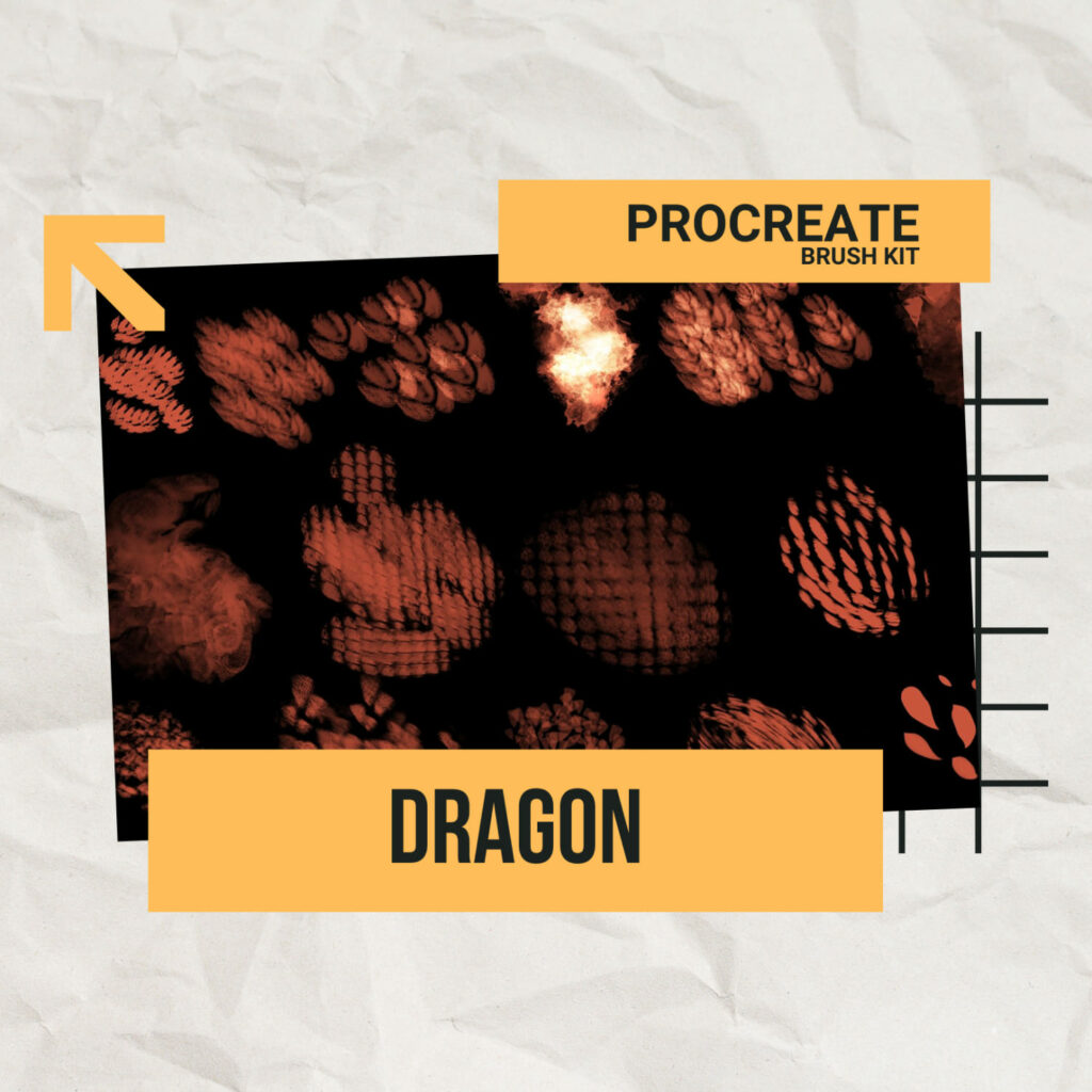 Procreate Dragon Brush Kit – MasterBundles