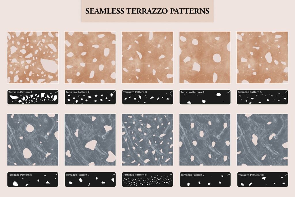Terrazzo Brushes For Procreate – MasterBundles