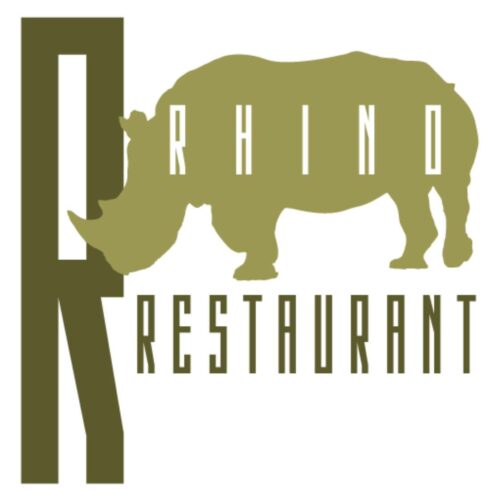 Rhino Restaurant Logo Design cover image.
