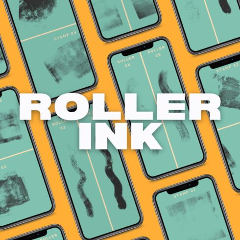 Roller Ink Procreate Pack.