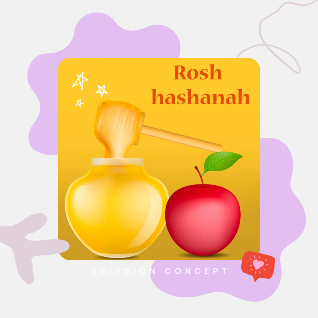 Rosh Hashanah Religion Concept MasterBundles