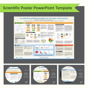 Scientific Poster PowerPoint Template – MasterBundles