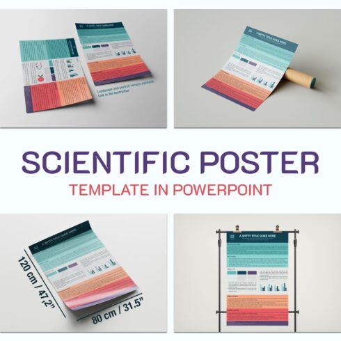 Science Poster Model In Powerpoint | Sunset.