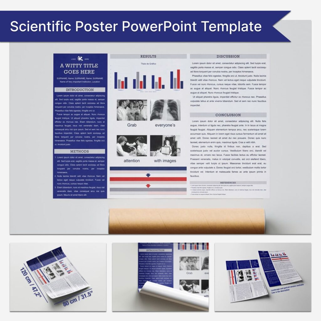 Science Poster Model In Powerpoint | Sunset – MasterBundles