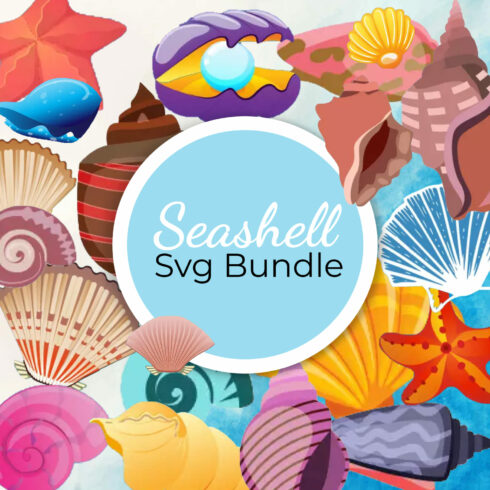Seashell SVG Bundle - main image preview.