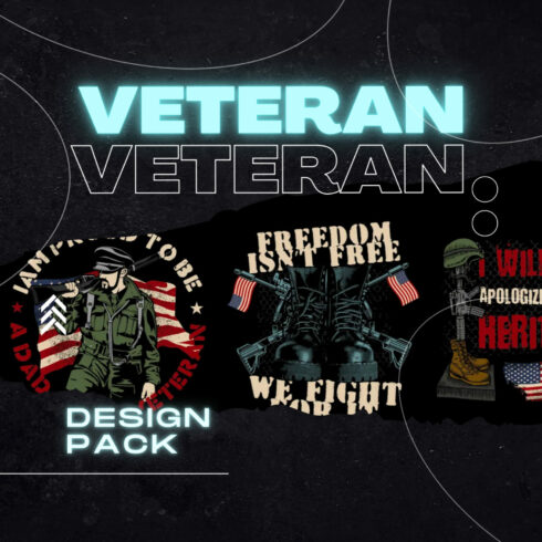 Set of Veteran design pack.
