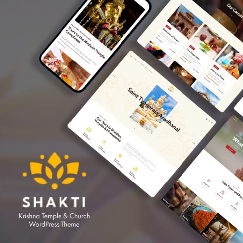 Shakti - Krishna Temple & Church WordPress Theme.