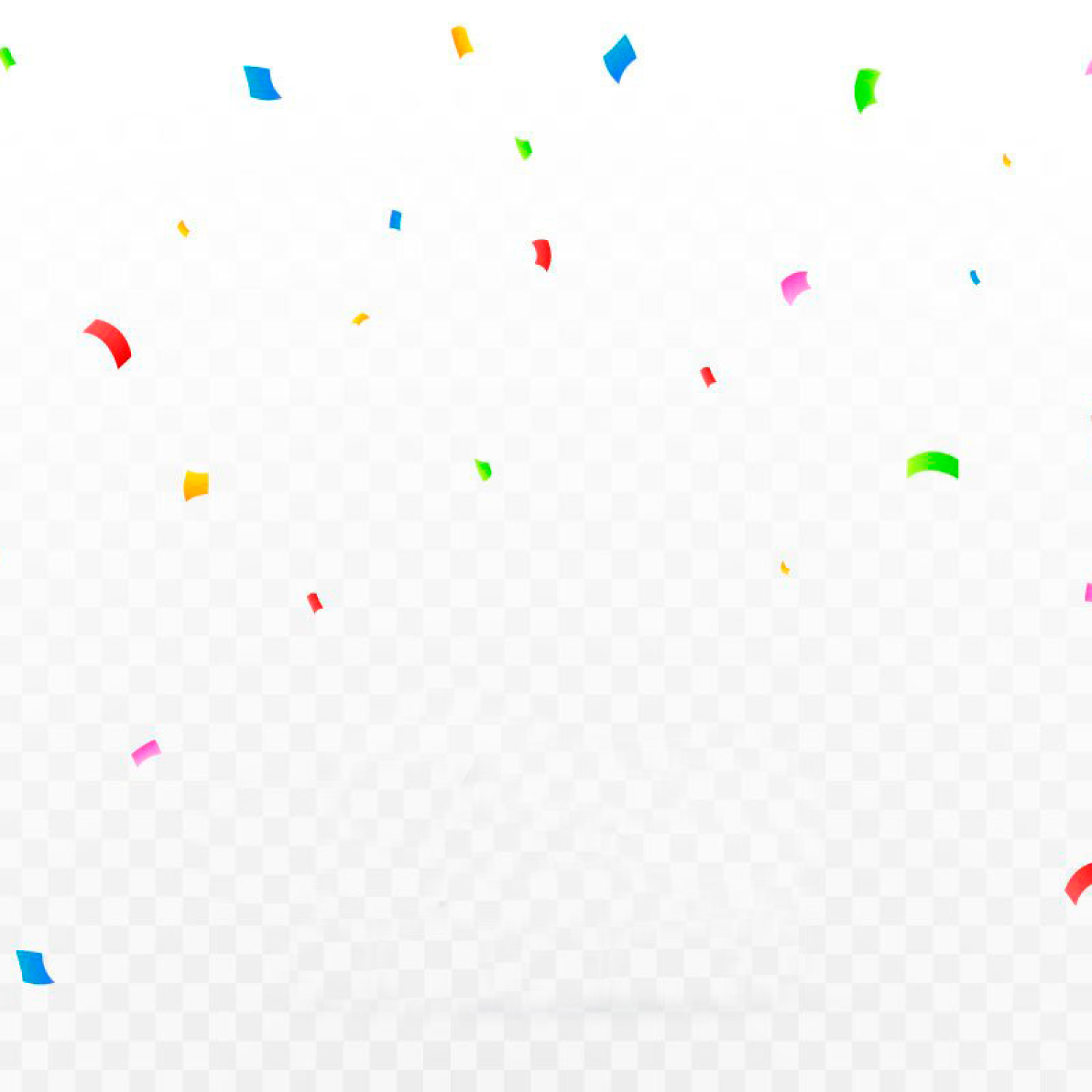 Simple Confetti Vector Party Element cover.