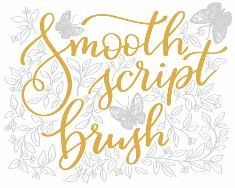 Lace Lettering Brushes for Procreate – MasterBundles