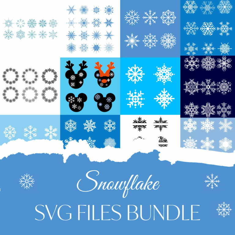 Snowflake Svg Files Bundle Masterbundles