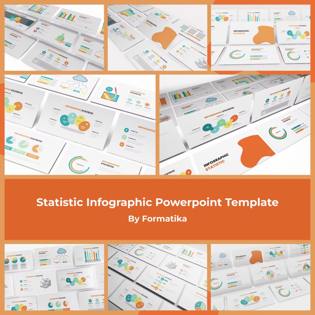 Statistic Infographic Powerpoint Template – MasterBundles