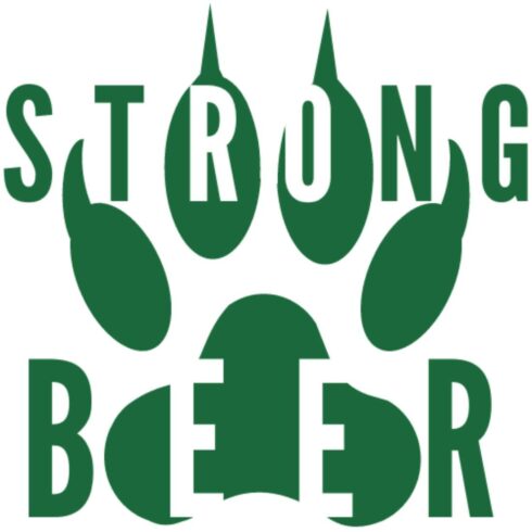 Strong Beer Logo Design cover image.