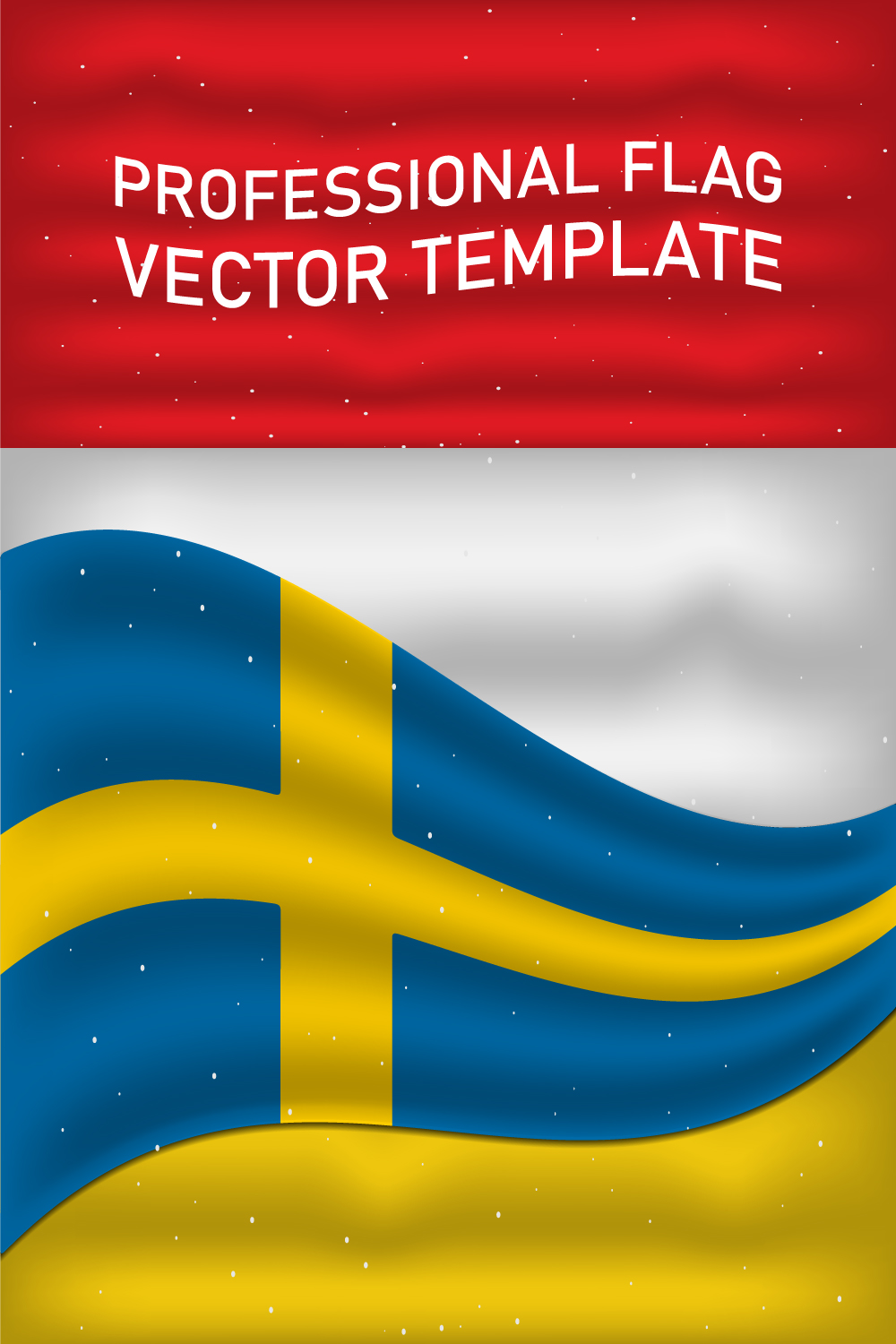 Wonderful image of the flag of Sweden.