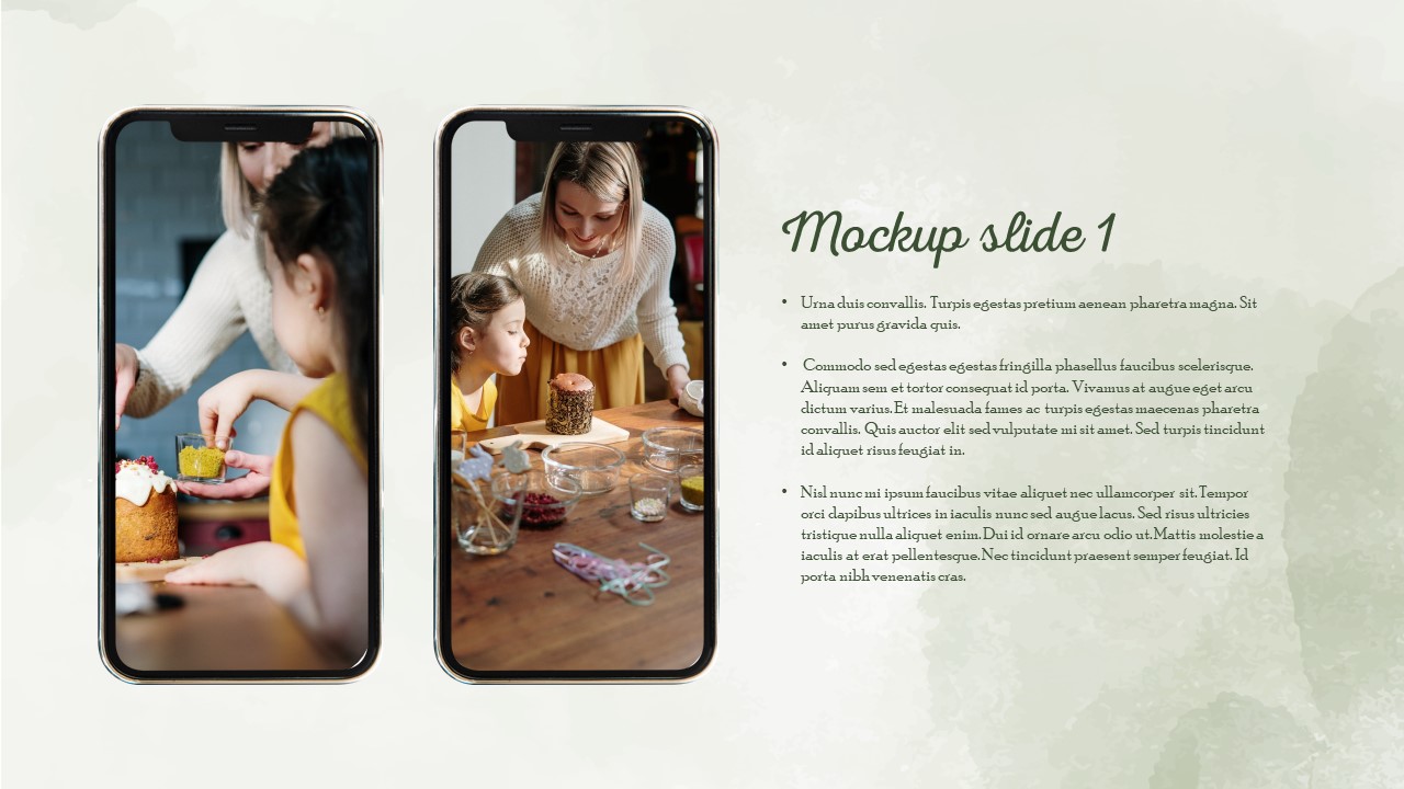Slide with phone mockup.