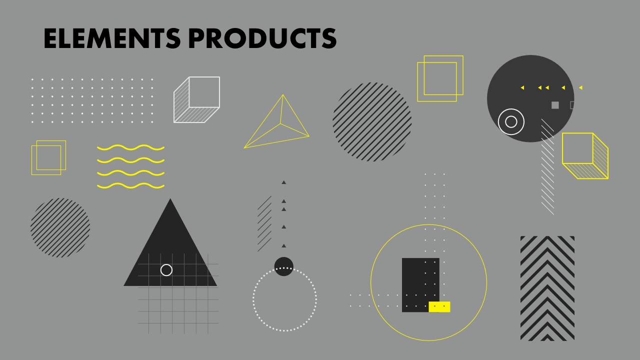 Use these elements products for your project.