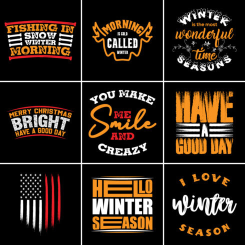 Professional T-shirt Design Bundle - main image preview.