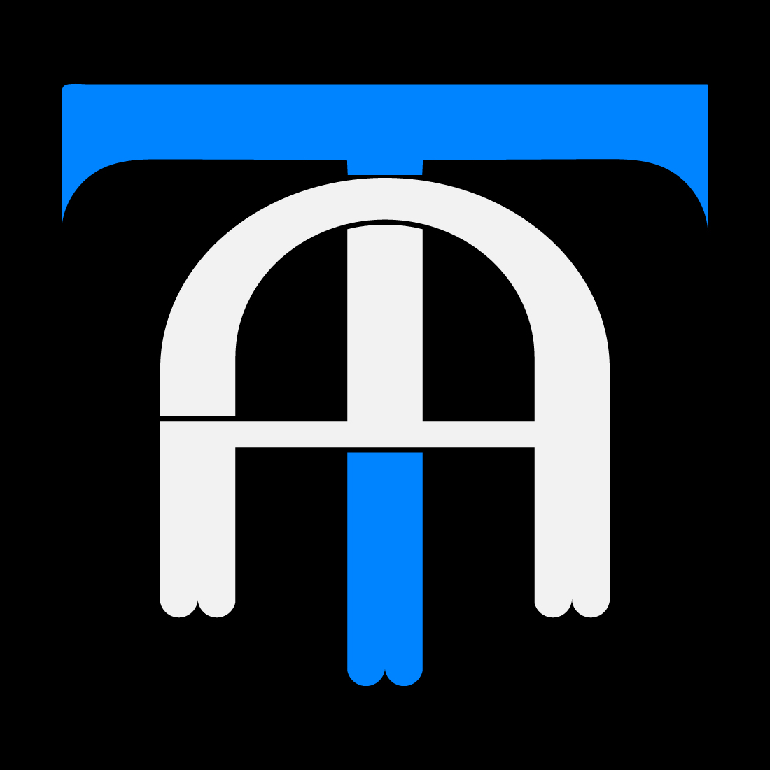 Monogram Logo Template cover image.