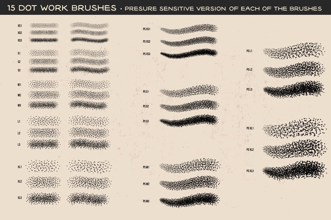 Lots of different tattoo brushes.