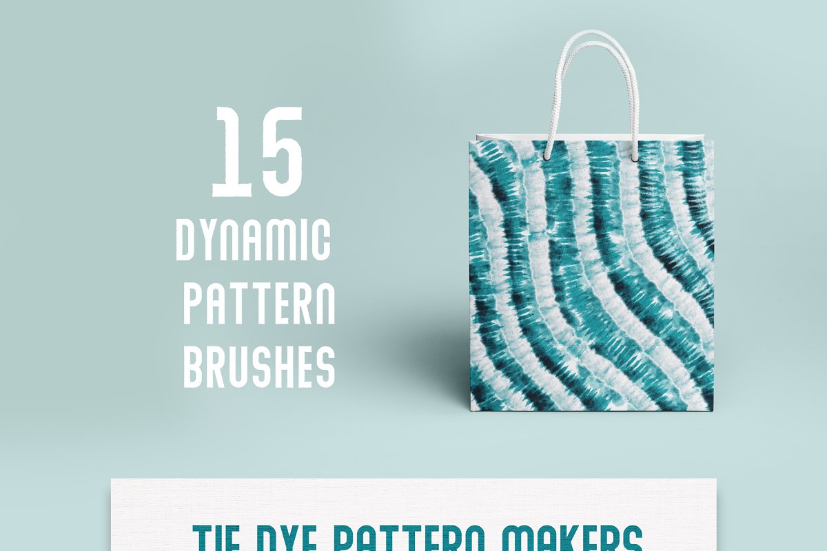 You will get 15 dynamic pattern brushes.