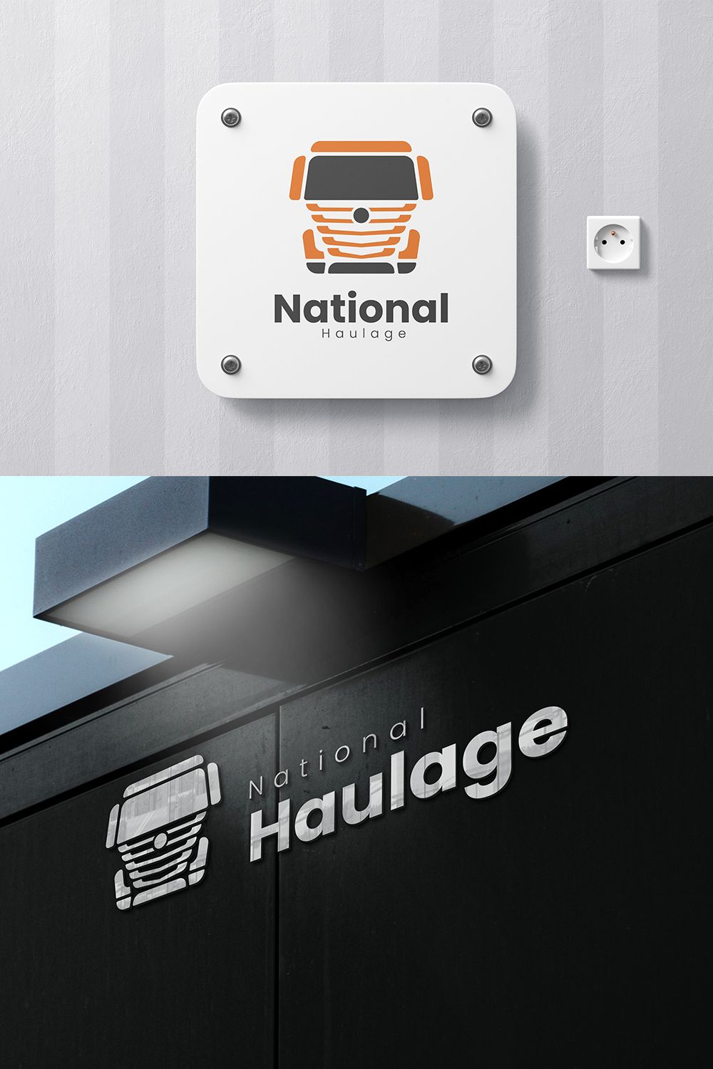 National Haulage Logo Pinterest image.