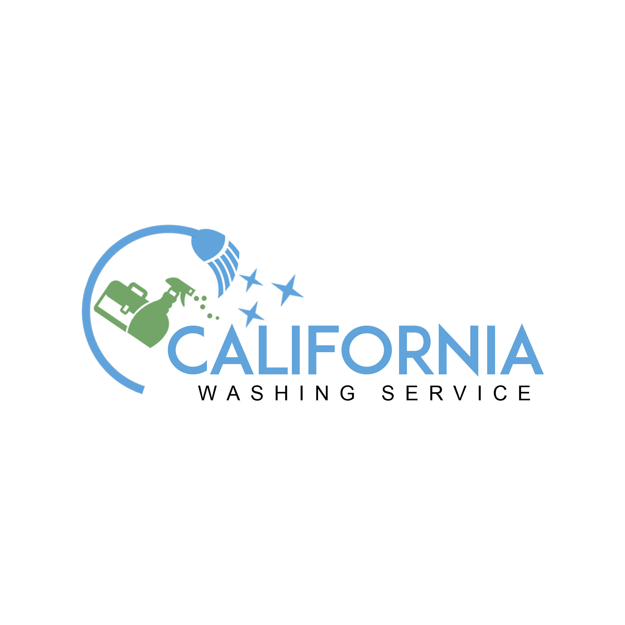 Washing Logo Template main preview.