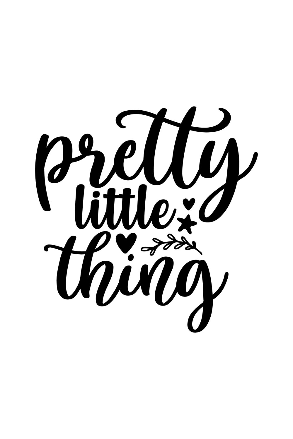 Pretty Little Thing SVG Designs - MasterBundles