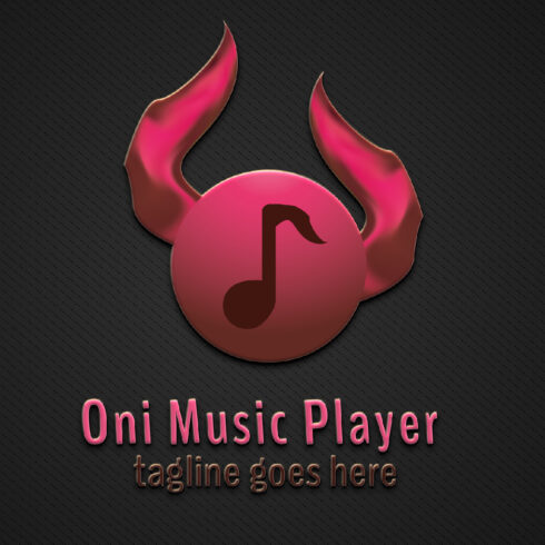 Oni Music Player O Letter Logo - main image preview.