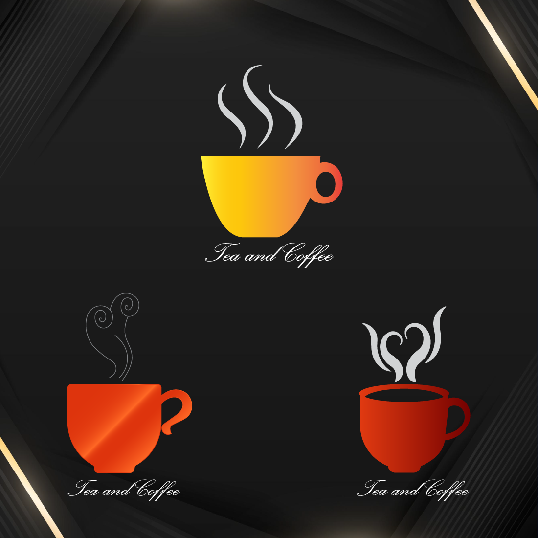 Tea and Coffee Logo preview.