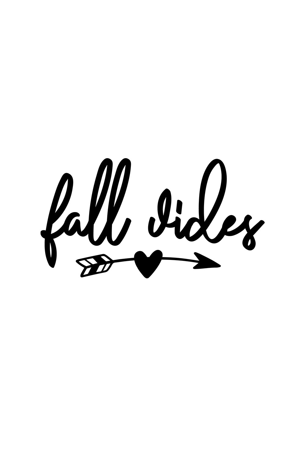 Image with amazing black lettering for prints fall vides.