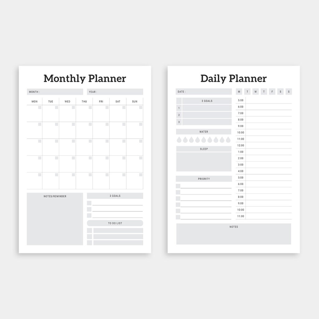 Planner Includes Ultimate Planner Bundle Pack Vo.55 - MasterBundles
