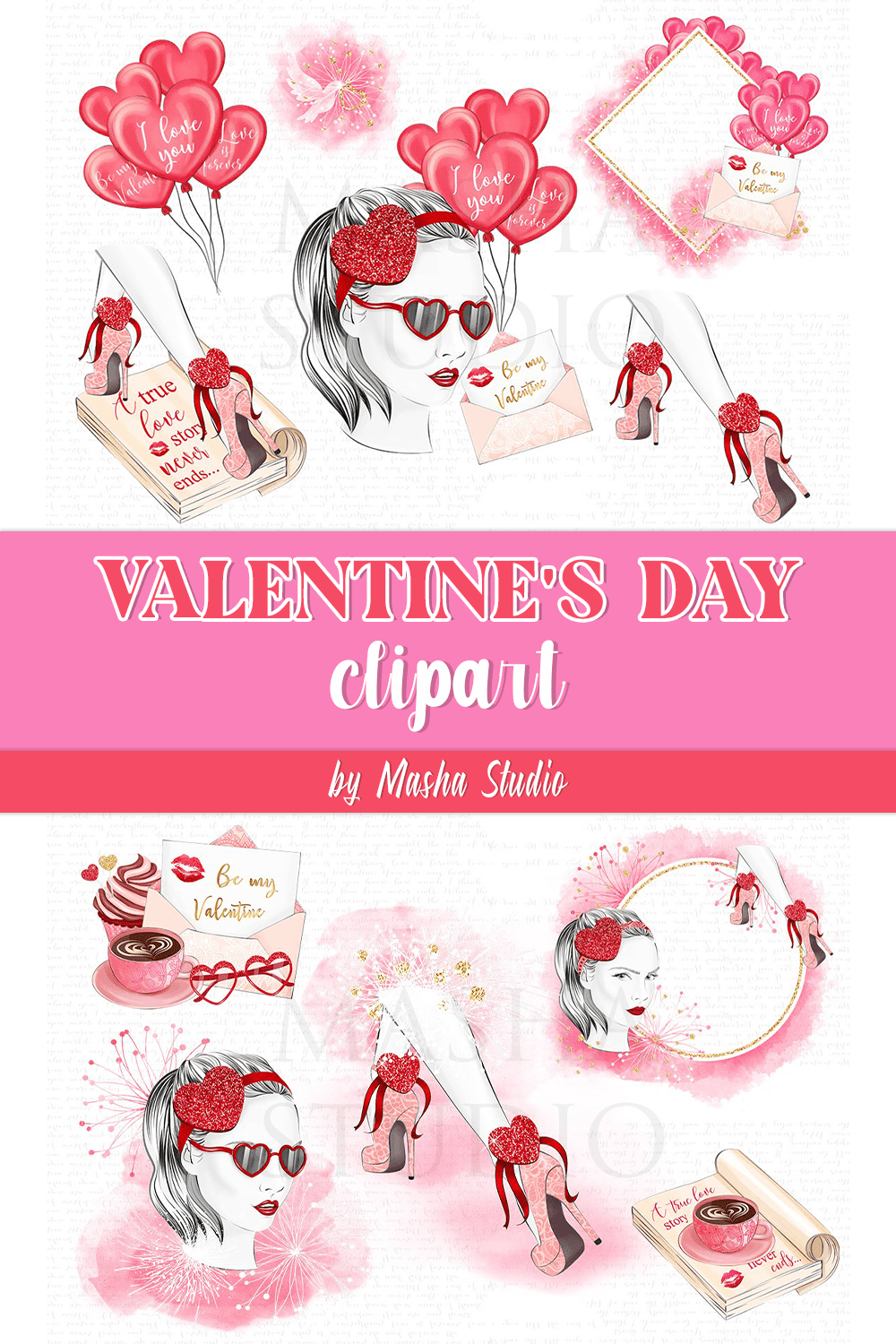 Valentine's Day Clipart - Pinterest.