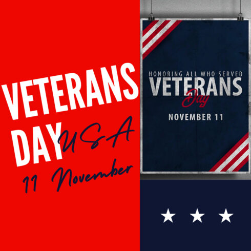 Veterans Day. 11 November. USA.
