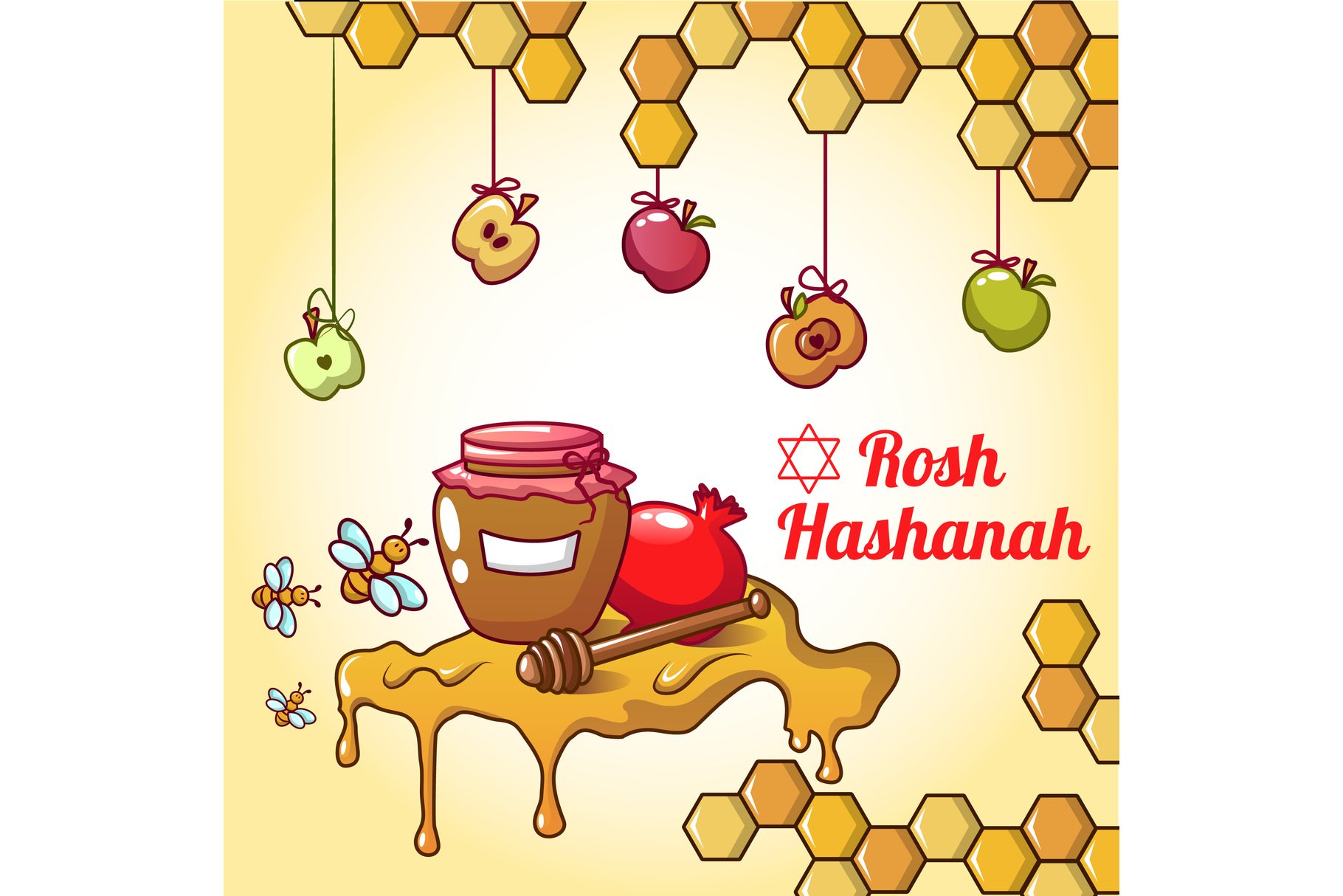 So sweet honey for Rosh Hashanah.