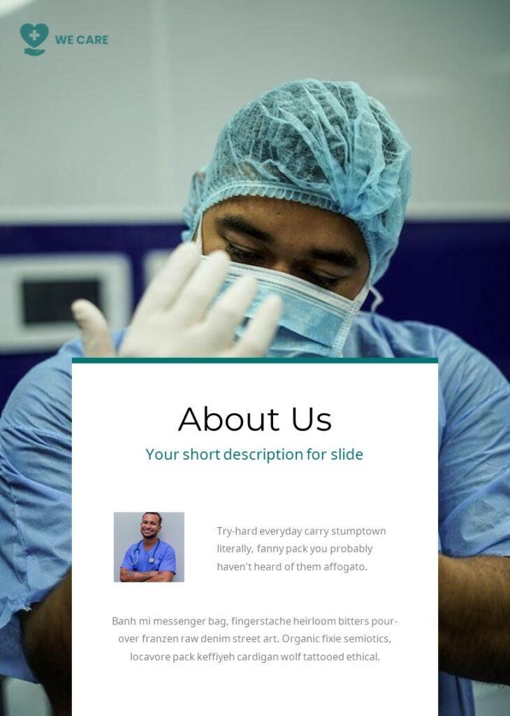We Care Keynote Template – MasterBundles