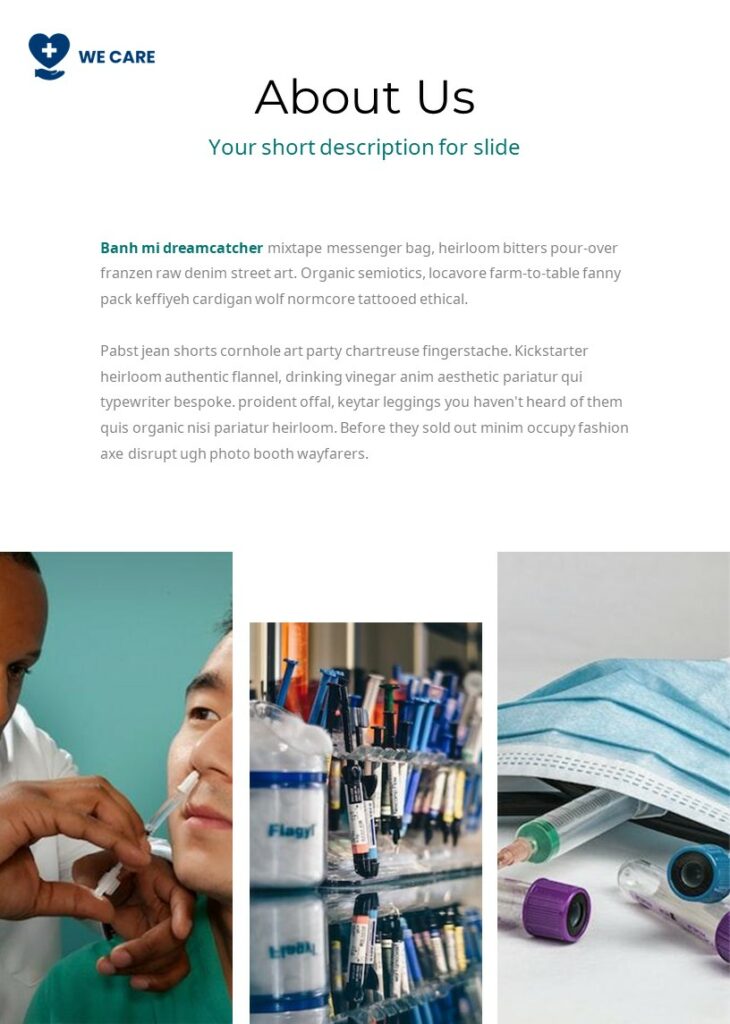 We Care Keynote Template – MasterBundles