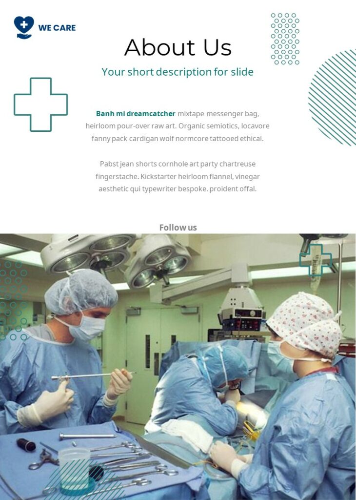 We Care Keynote Template – MasterBundles